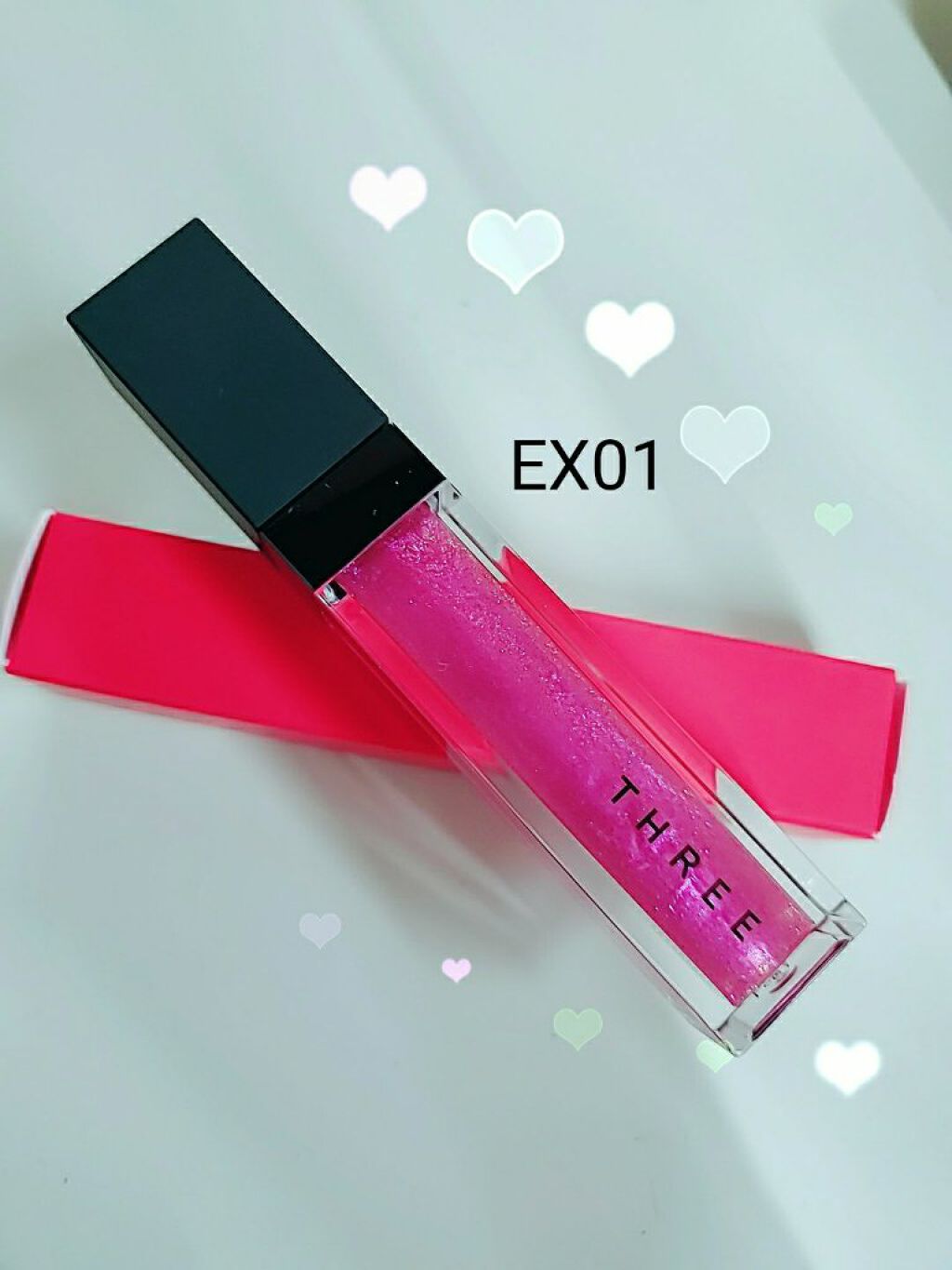 事務のゆきちゃん2 on LIPS 「THREEリップクラッシュ✨カラー‥01メタリックパープル35..」(1枚目)