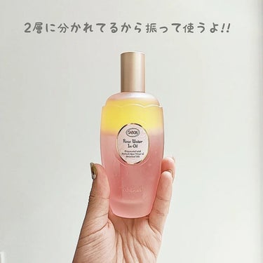 ローズウォーターインオイル/SABON/ミスト状化粧水を使ったクチコミ（2枚目）