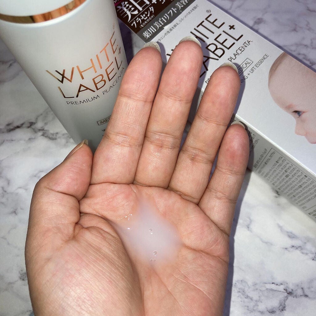 ホワイトラベルプラス 薬用プラセンタの美白リフト美容水/ホワイトラベル/化粧水を使ったクチコミ(5枚目)