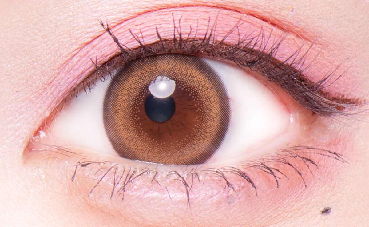 Flurry by colors 1day リングオレンジブラウン(もふもふハムスター)