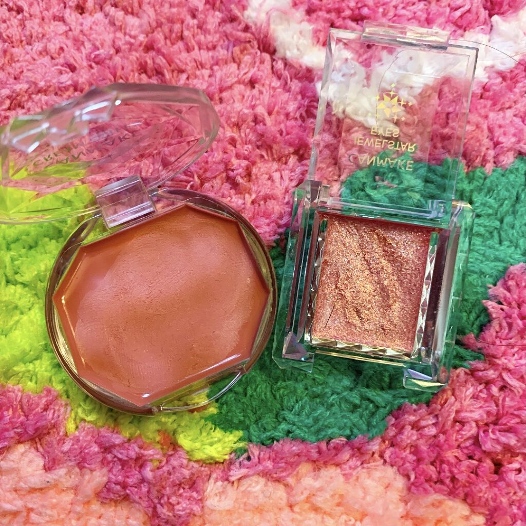 クリームチーク/キャンメイク/ジェル・クリームチークを使ったクチコミ（1枚目）