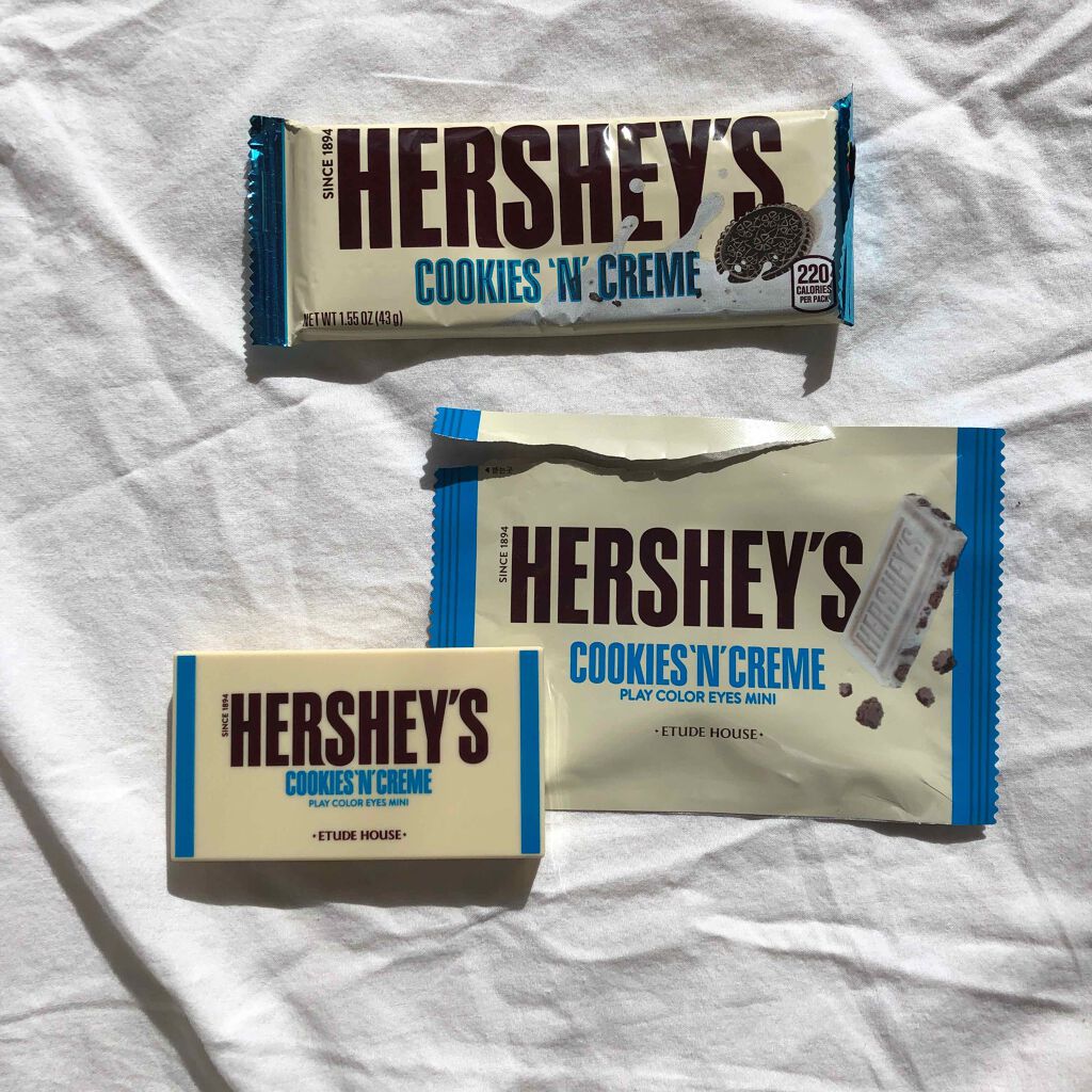 ハーシー プレイカラーアイズミニ/ETUDE/アイシャドウパレットを使ったクチコミ(1枚目)