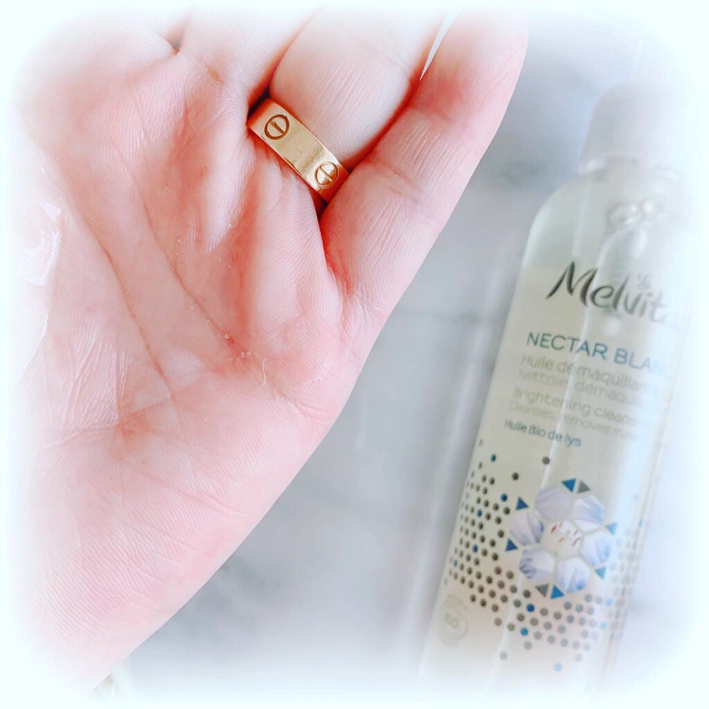 ネクターブラン クレンジングオイル /Melvita/オイルクレンジングを使ったクチコミ(2枚目)