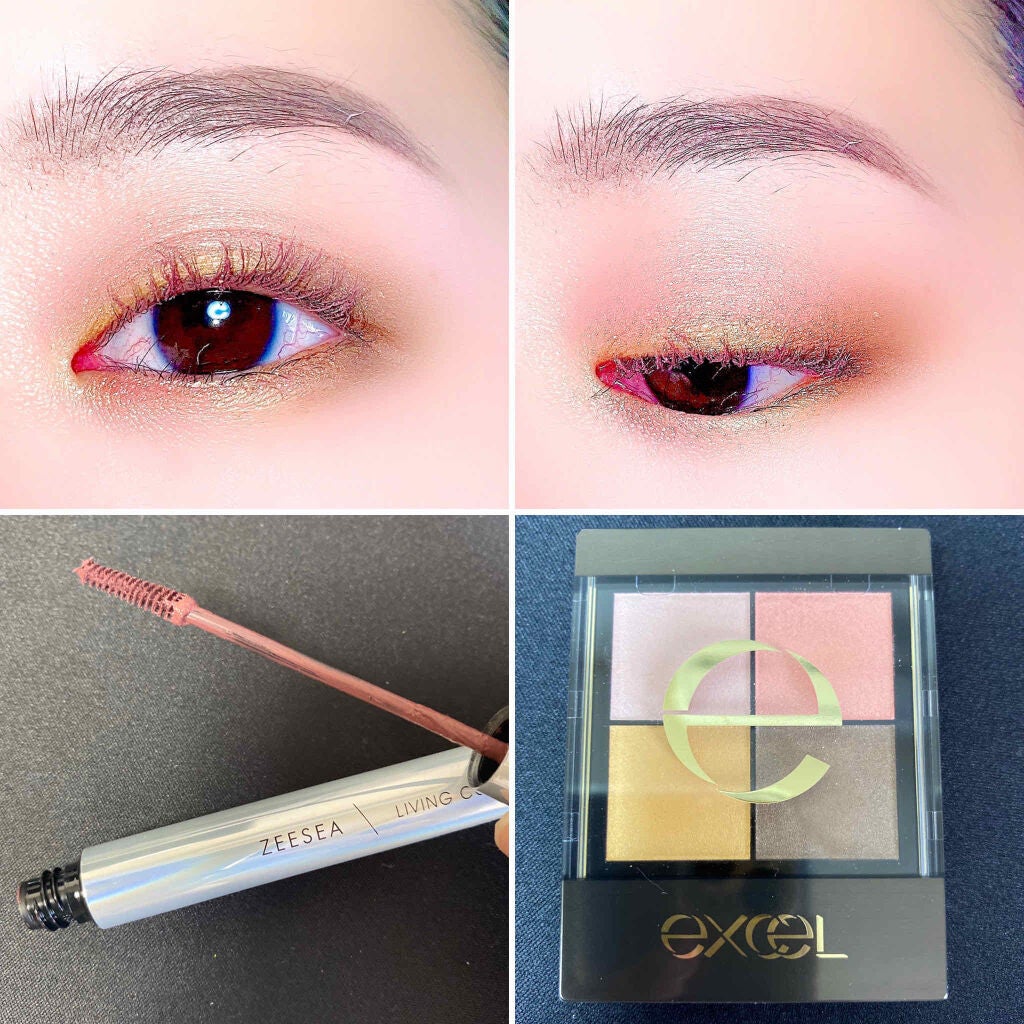 リアルクローズシャドウ/excel/アイシャドウパレットを使ったクチコミ(1枚目)