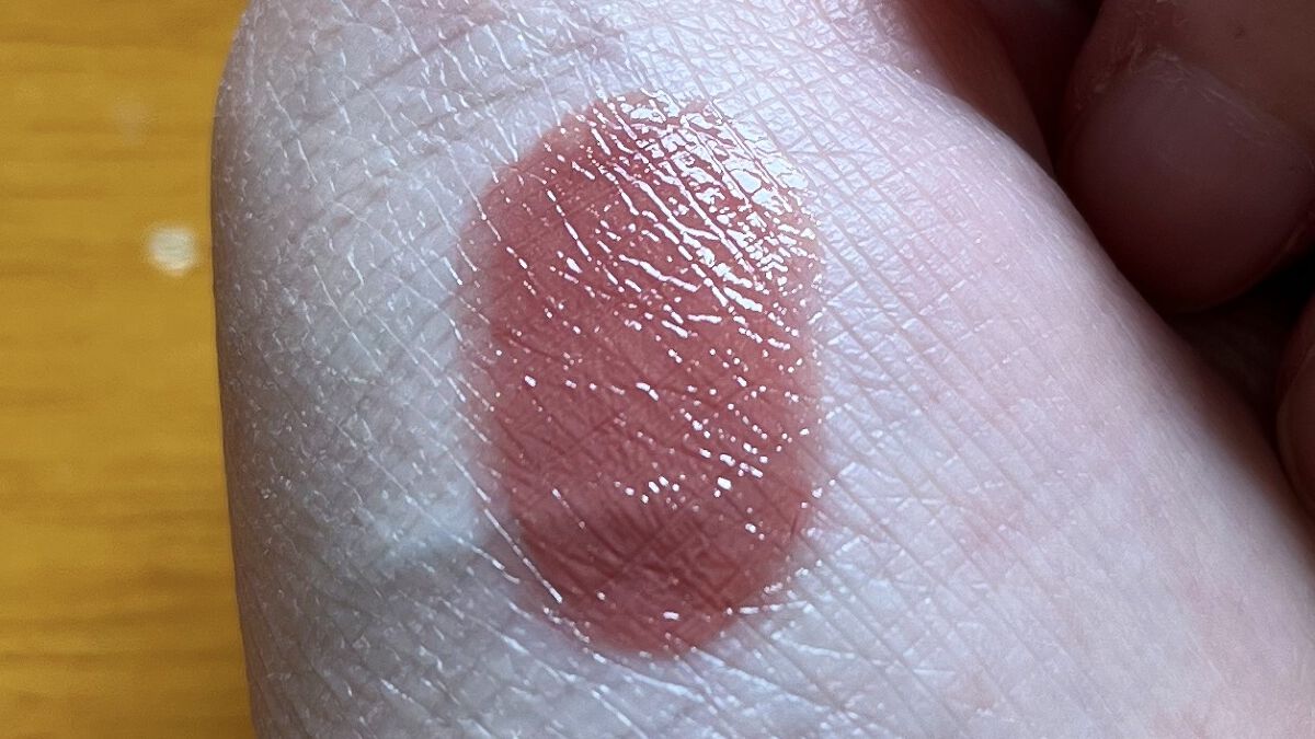 ニュアンスラップティント 06 恋の花束ピンク/Fujiko/リップティントを使ったクチコミ（3枚目）