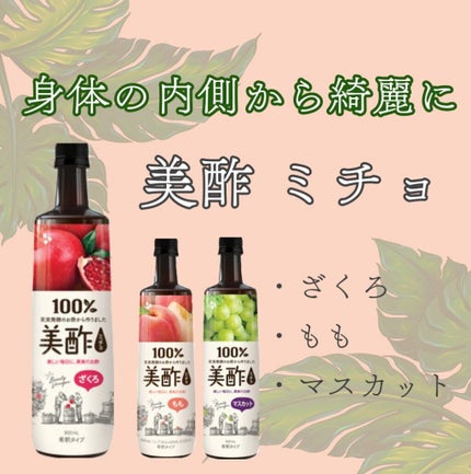 美酢 (希釈タイプ)/美酢(ミチョ)/その他飲むお酢を使ったクチコミ(1枚目)