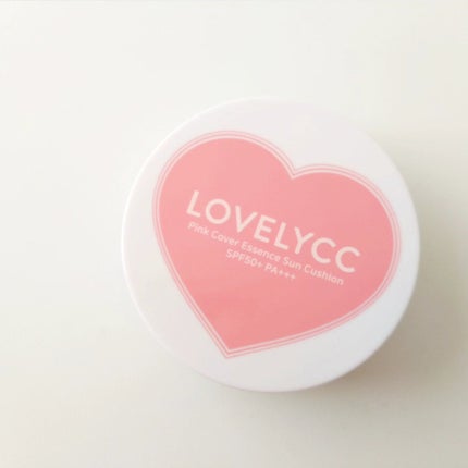 LOVELYCC ピンクカバーエッセンスサンクッション