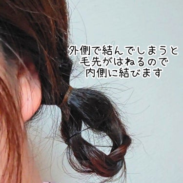 ヘアアクセサリー/DAISO/ヘアケアグッズを使ったクチコミ（3枚目）