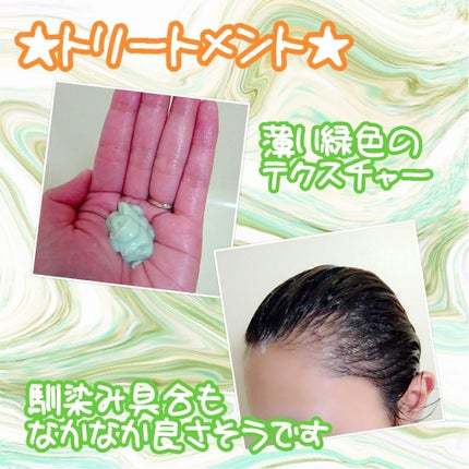 温泉藻配合頭皮ケアシャンプー/トリートメント/ONSENSOU/市販シャンプーを使ったクチコミ(4枚目)