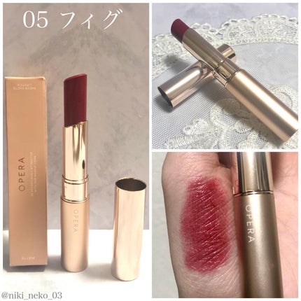 オペラ シアーマットリップスティック/OPERA/口紅を使ったクチコミ(4枚目)