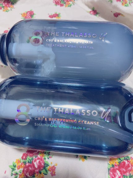 エイトザタラソ ユー CBD&リフレッシング クレンズ 美容液シャンプー/CBD&バランシング ダメージリペア 美容液ヘアトリートメント/エイトザタラソ/市販シャンプーを使ったクチコミ(1枚目)