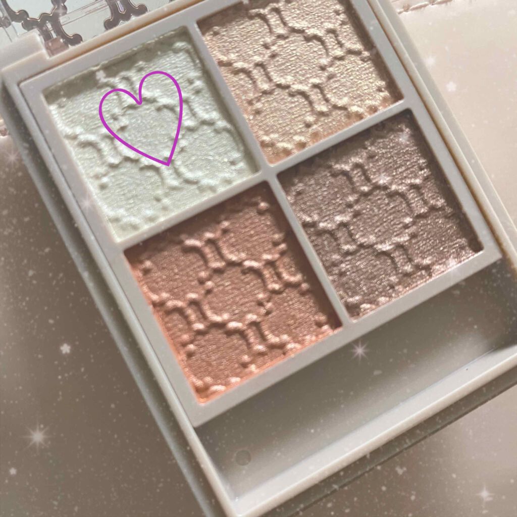 グロッシーリッチ アイズ N/Visée/アイシャドウパレットを使ったクチコミ(2枚目)