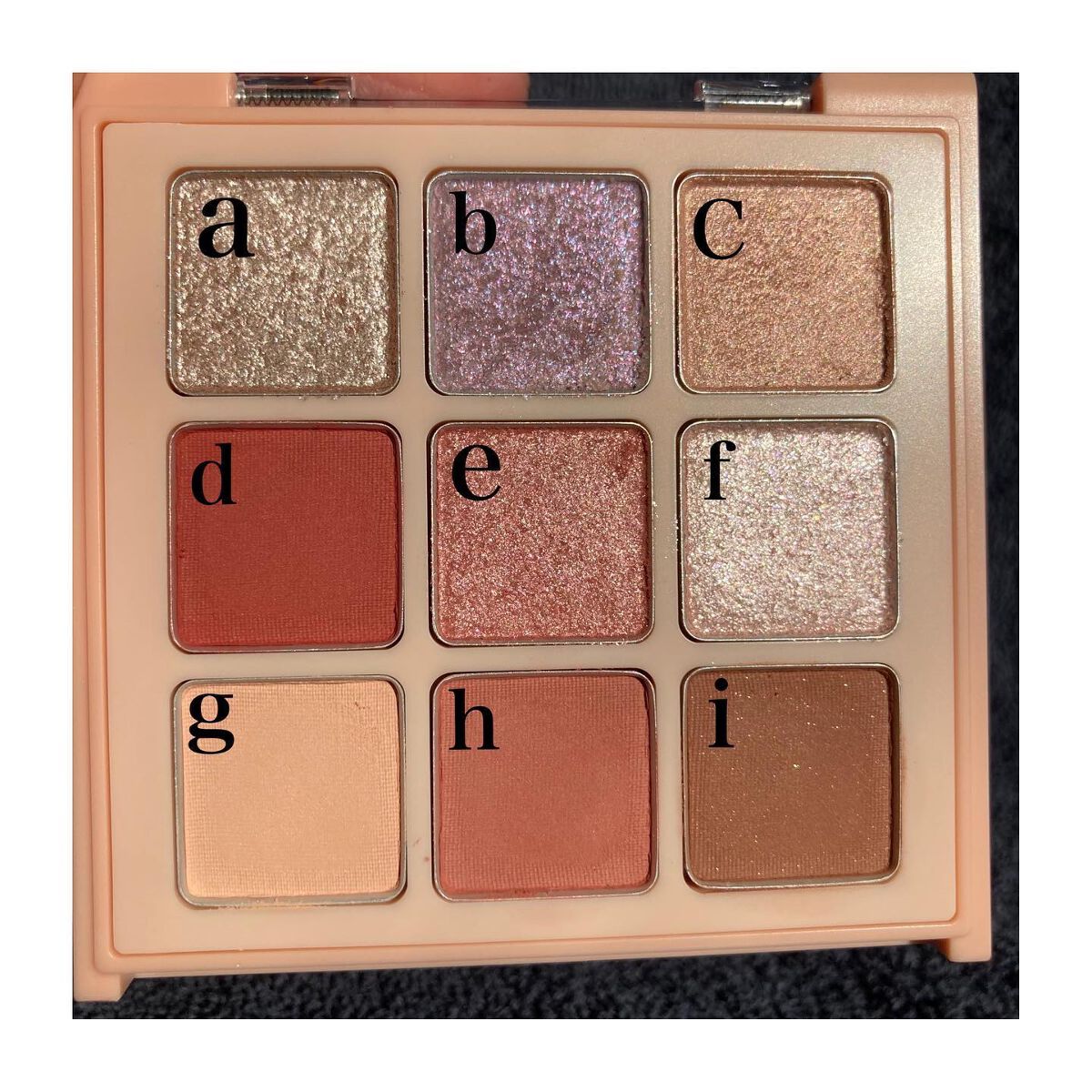 マテリアルカラーパレット/leur charme/アイシャドウパレットを使ったクチコミ(3枚目)