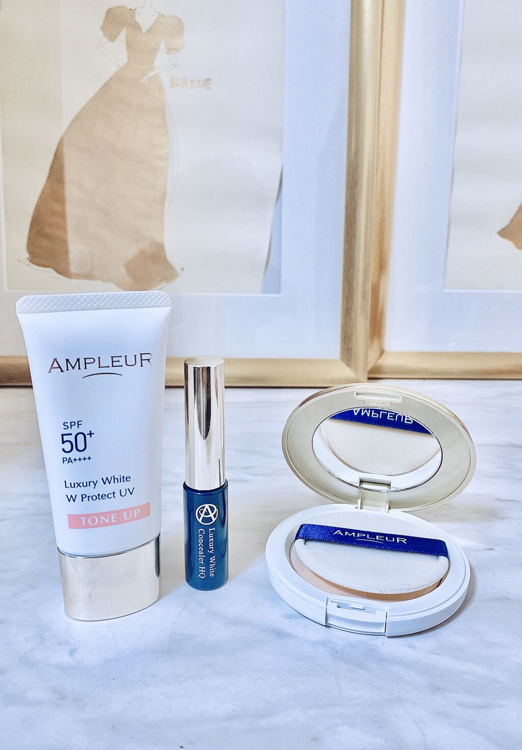 アンプルール フェイスパウダー/アンプルール/プレストパウダーを使ったクチコミ（1枚目）