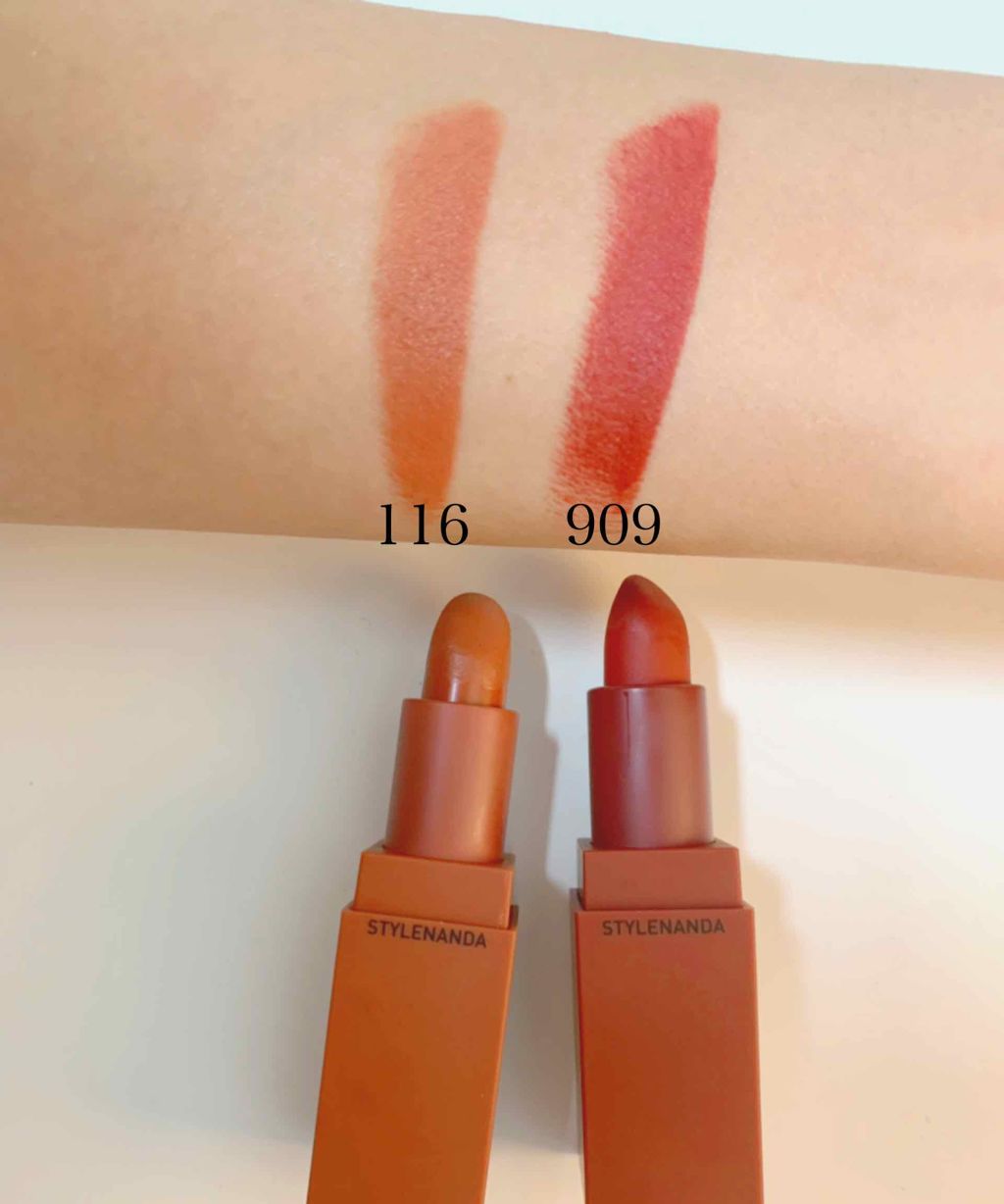 3CE MOOD RECIPE LIP COLOR/3CE/口紅を使ったクチコミ（2枚目）