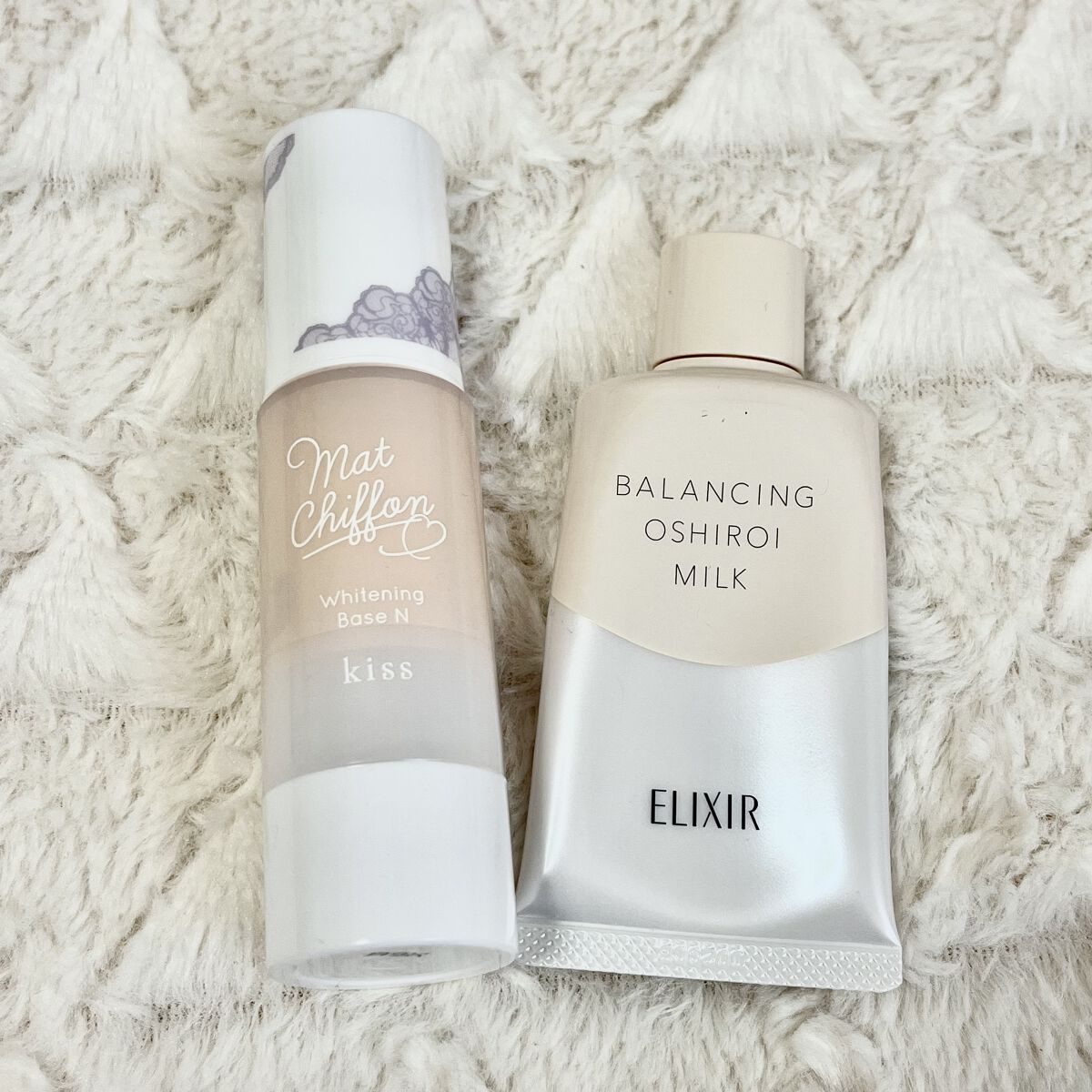 マットシフォン UVホワイトニングベースN/KiSS/化粧下地を使ったクチコミ（1枚目）