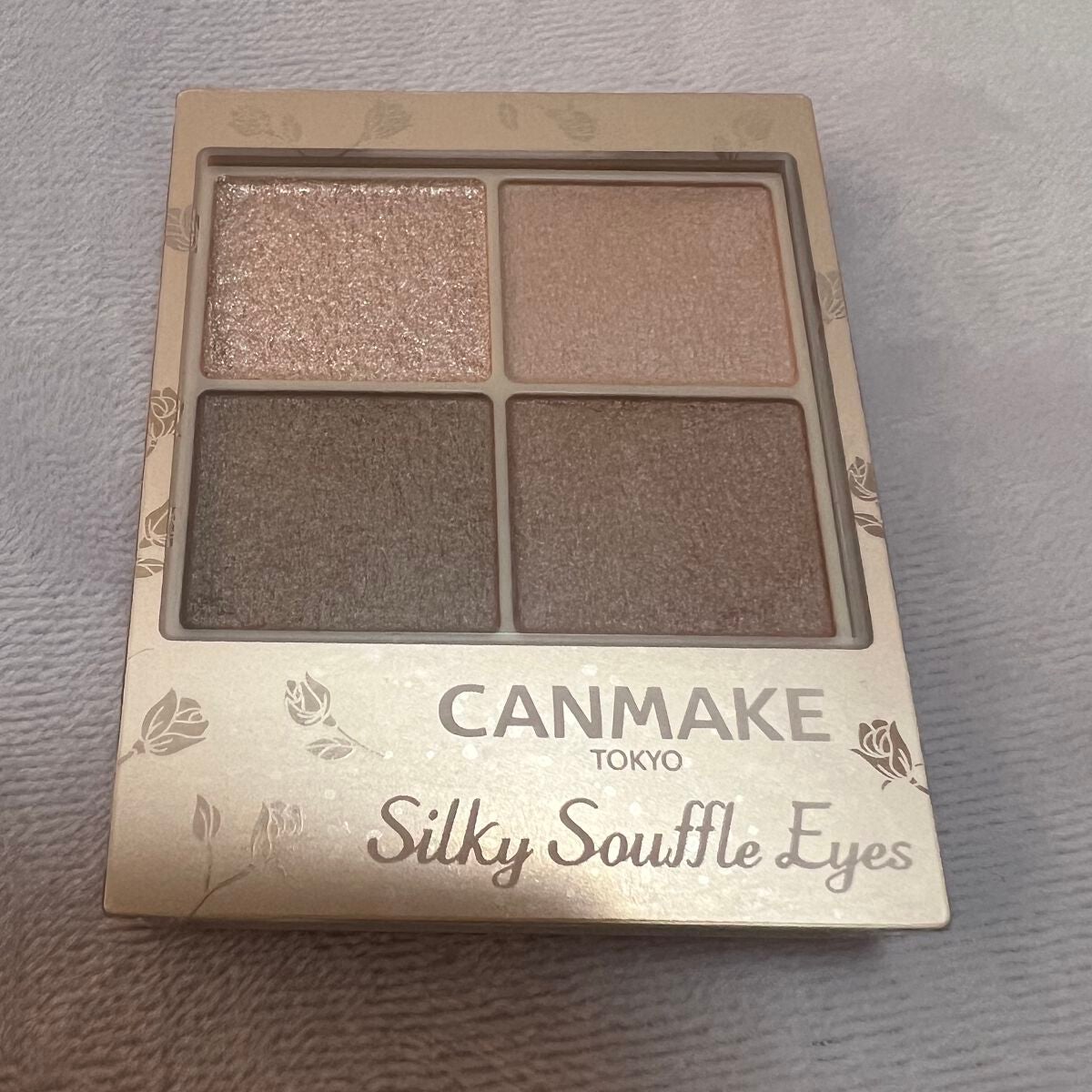 シルキースフレアイズ(マットタイプ)/キャンメイク/アイシャドウパレットを使ったクチコミ(1枚目)