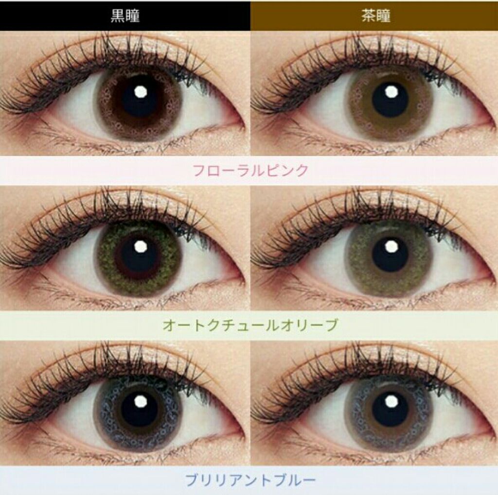 JILL STUART 1day UV ブリリアント ブルー/JILL STUART/ワンデー（１DAY）カラコンを使ったクチコミ（3枚目）