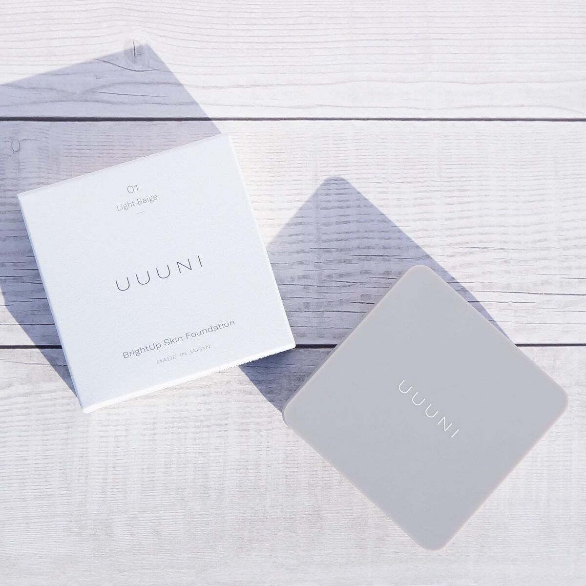 ブライトアップスキンファンデーション 01 Light Beige(ライトベージュ)/UUUNI/クッションファンデーションを使ったクチコミ（1枚目）