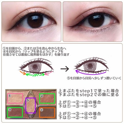 【旧品】パーフェクトスタイリストアイズ/キャンメイク/アイシャドウパレットを使ったクチコミ(4枚目)