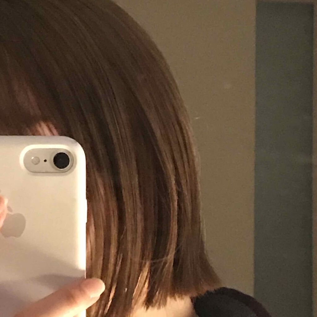 ボタニカルヘアオイル（スムース）/BOTANIST/ヘアオイルを使ったクチコミ（3枚目）