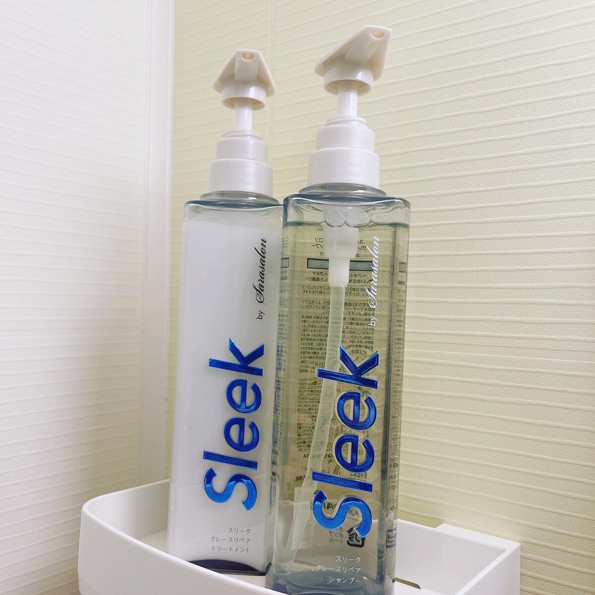 グレースリペアシャンプー/トリートメント/スリーク by サラサロン/市販シャンプーを使ったクチコミ(1枚目)
