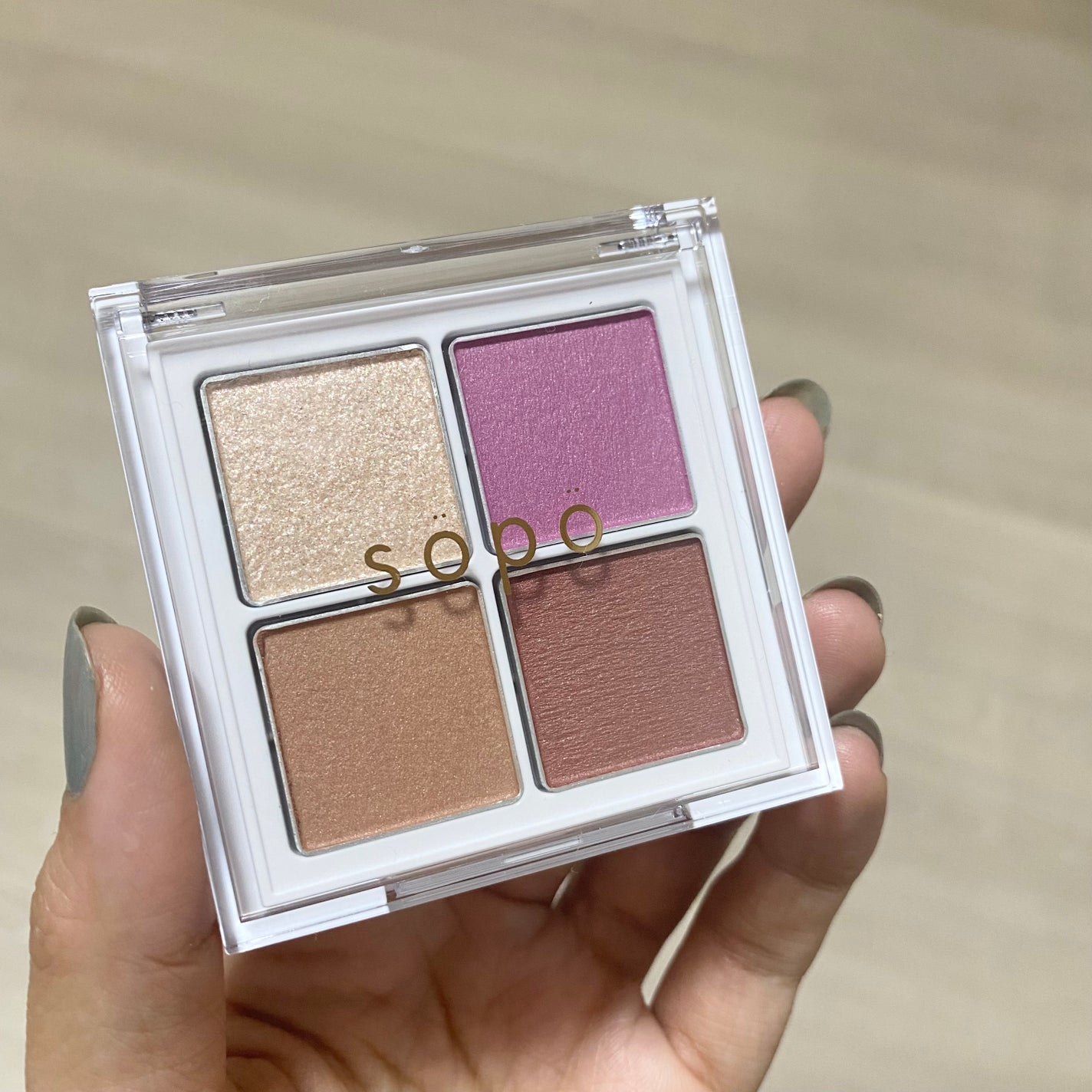 アイパレット/sopo/アイシャドウパレットを使ったクチコミ(1枚目)