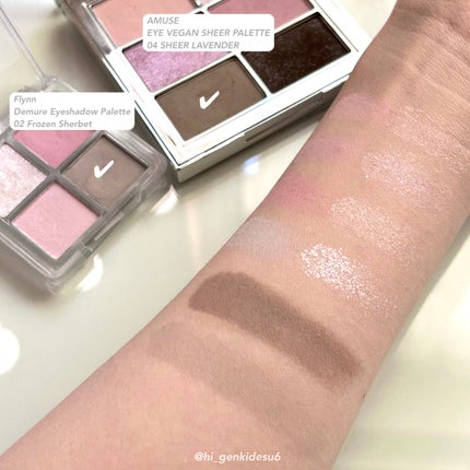 Little Bitty Moment Shadow/lilybyred/アイシャドウパレットを使ったクチコミ(6枚目)