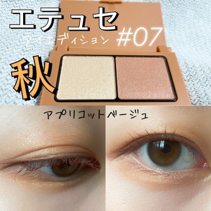 エテュセ アイエディション(カラーパレット)/ettusais/アイシャドウパレットを使ったクチコミ(1枚目)