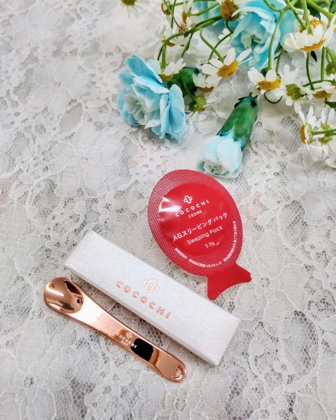 ココチ AG スリーピングパック N/COCOCHI/フェイスクリームを使ったクチコミ（3枚目）