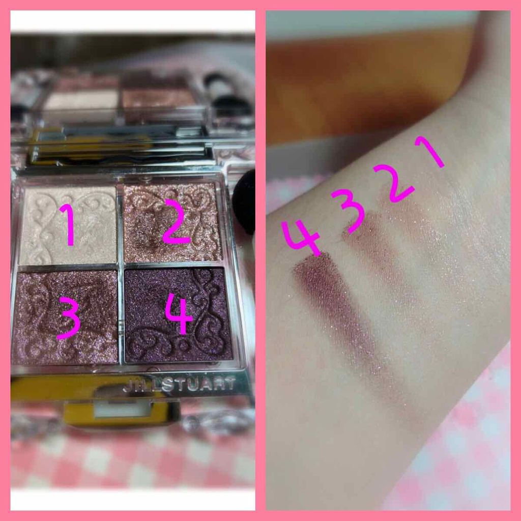 シマークチュールアイズ/JILL STUART/アイシャドウパレットを使ったクチコミ（2枚目）