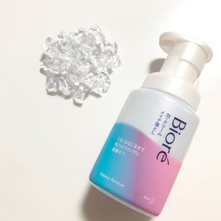 泡クリームメイク落とし/ビオレ/クレンジングクリームを使ったクチコミ(1枚目)