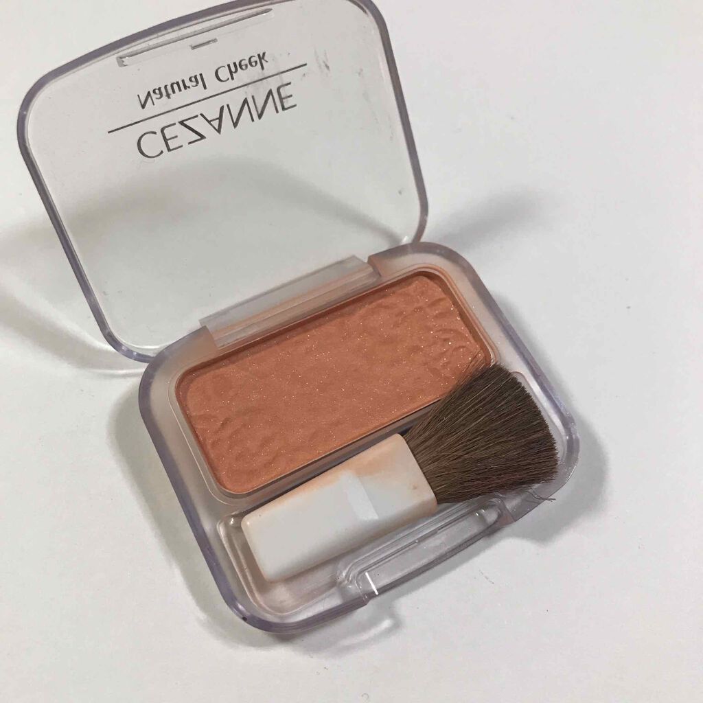 ナチュラル チークN/CEZANNE/パウダーチークを使ったクチコミ（2枚目）