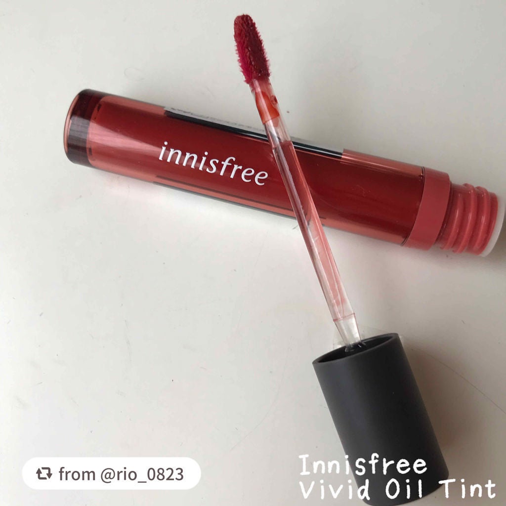 ビビッド オイルティント/innisfree/リップグロスを使ったクチコミ(1枚目)