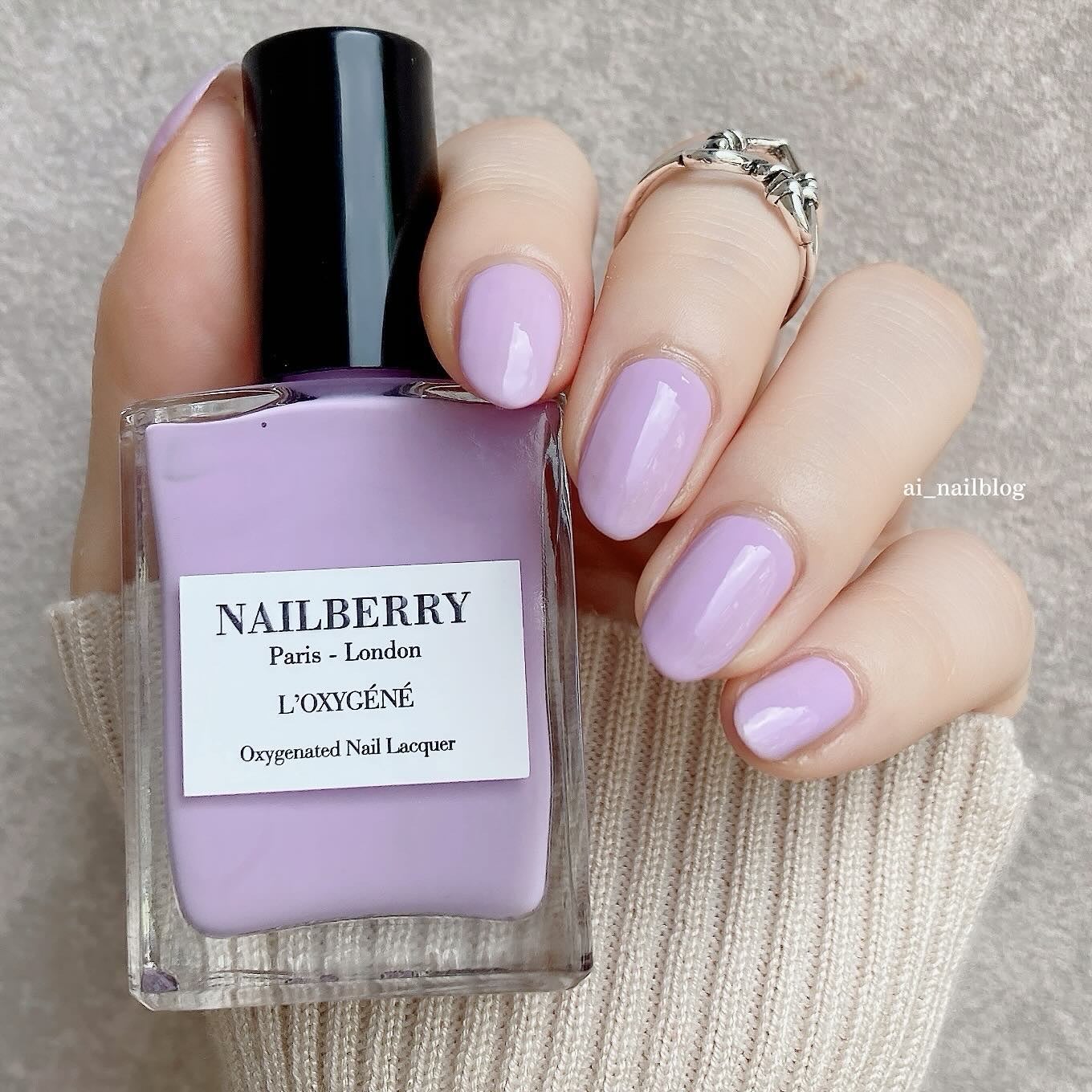 LʼOXYGÉNÉ/NAILBERRY/マニキュアを使ったクチコミ(2枚目)