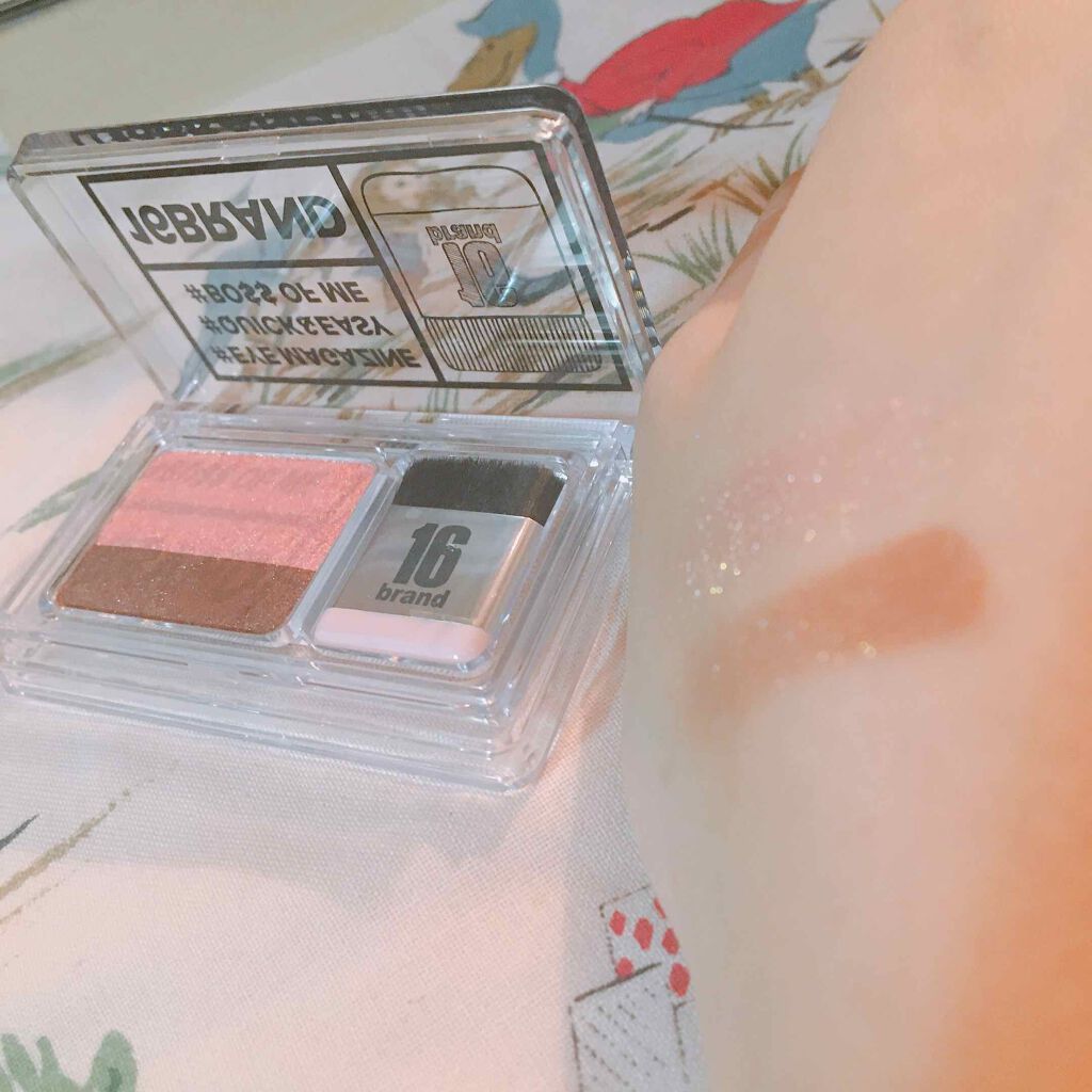 16 EYE MAGAZINE/16BRAND/アイシャドウパレットを使ったクチコミ(1枚目)