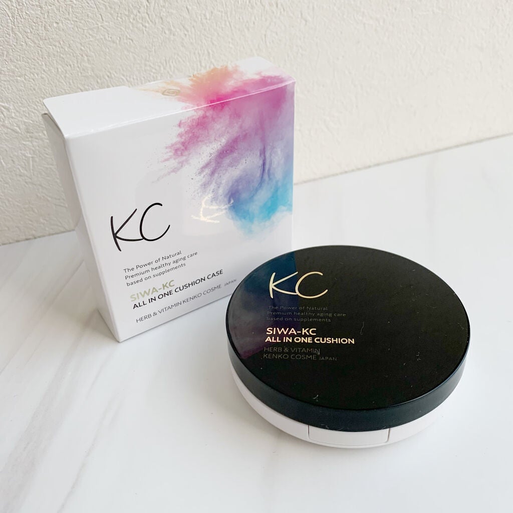 SIWA-KC オールインワンクッション/ハーブ健康本舗/クッションファンデーションを使ったクチコミ(1枚目)