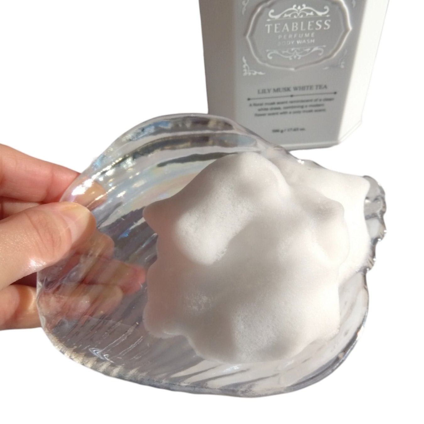 パフュームボディウォッシュ リリームスクホワイトティー/TEABLESS/ボディソープを使ったクチコミ(3枚目)