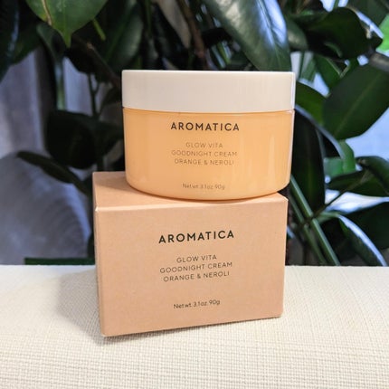 グロービタグットナイトクリーム/AROMATICA/フェイスクリームを使ったクチコミ(6枚目)