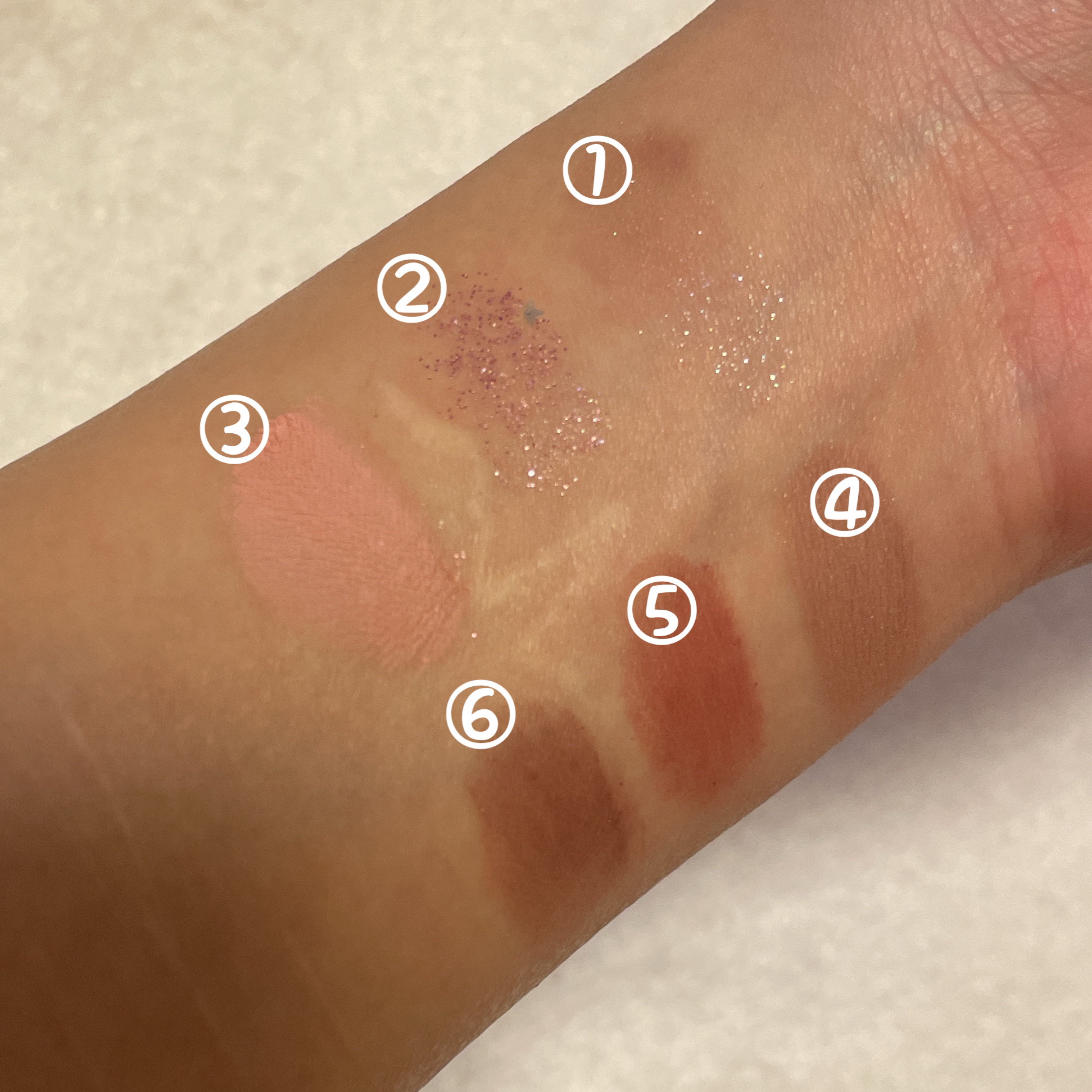 バタフライアイシャドウパレット/AGAG/アイシャドウパレットを使ったクチコミ（3枚目）