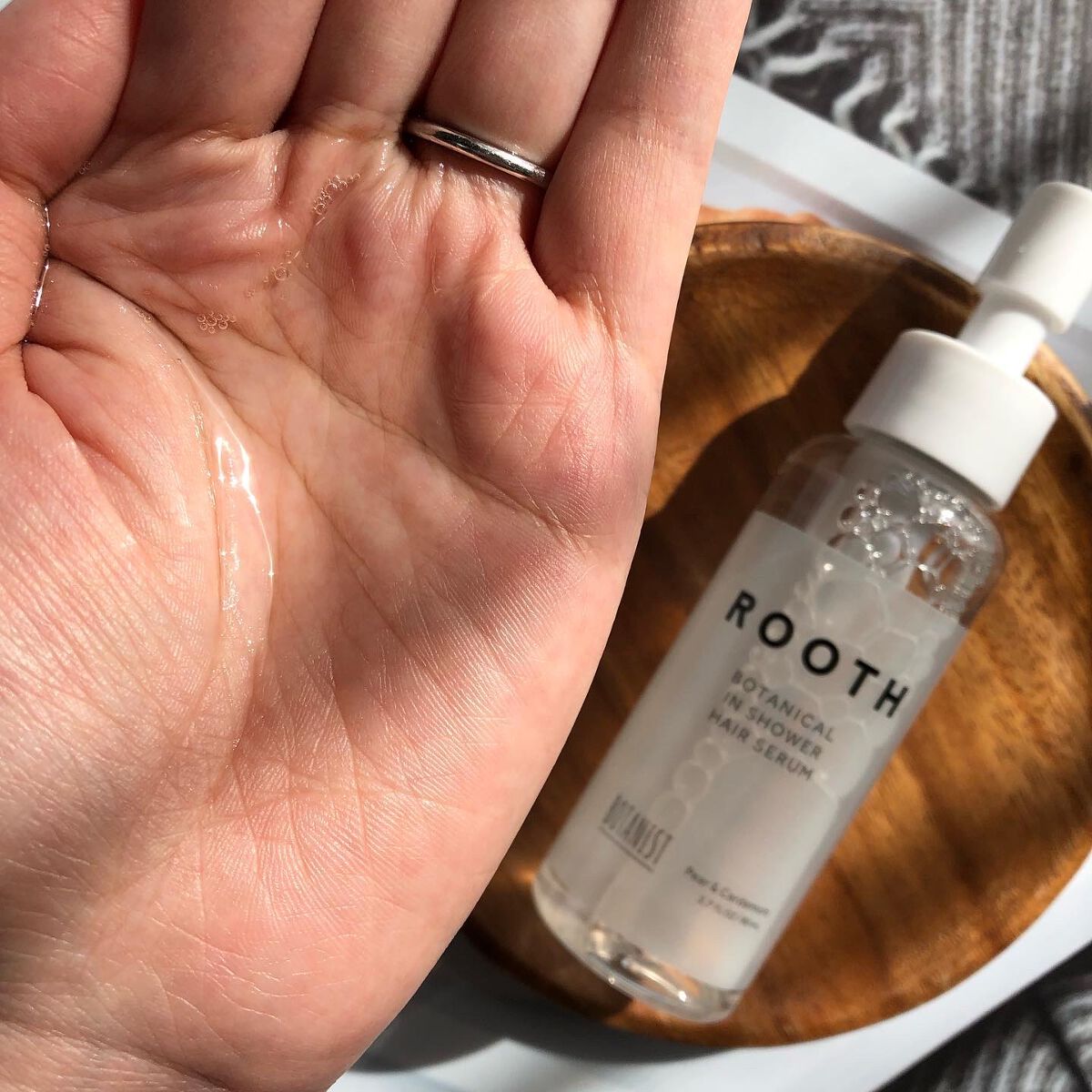 ルース ボタニカルインシャワー ヘアセラム/BOTANIST/洗い流すヘアトリートメントを使ったクチコミ（3枚目）
