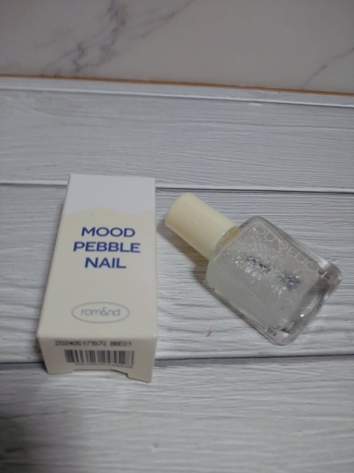 ムードペブルネイル/rom&nd/マニキュアを使ったクチコミ(1枚目)