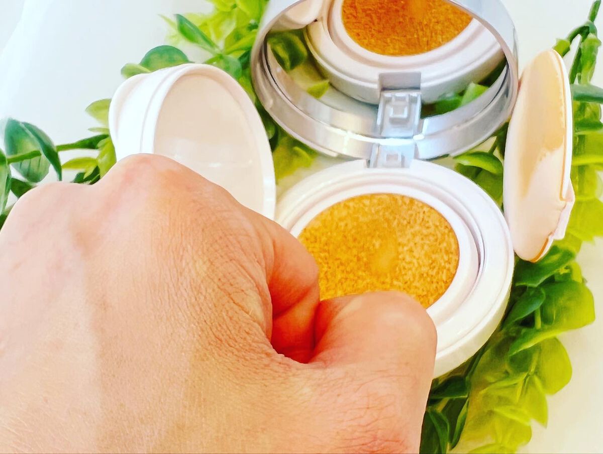 リンクルホワイトクッションファンデーション/コラリッチ/クッションファンデーションを使ったクチコミ(5枚目)