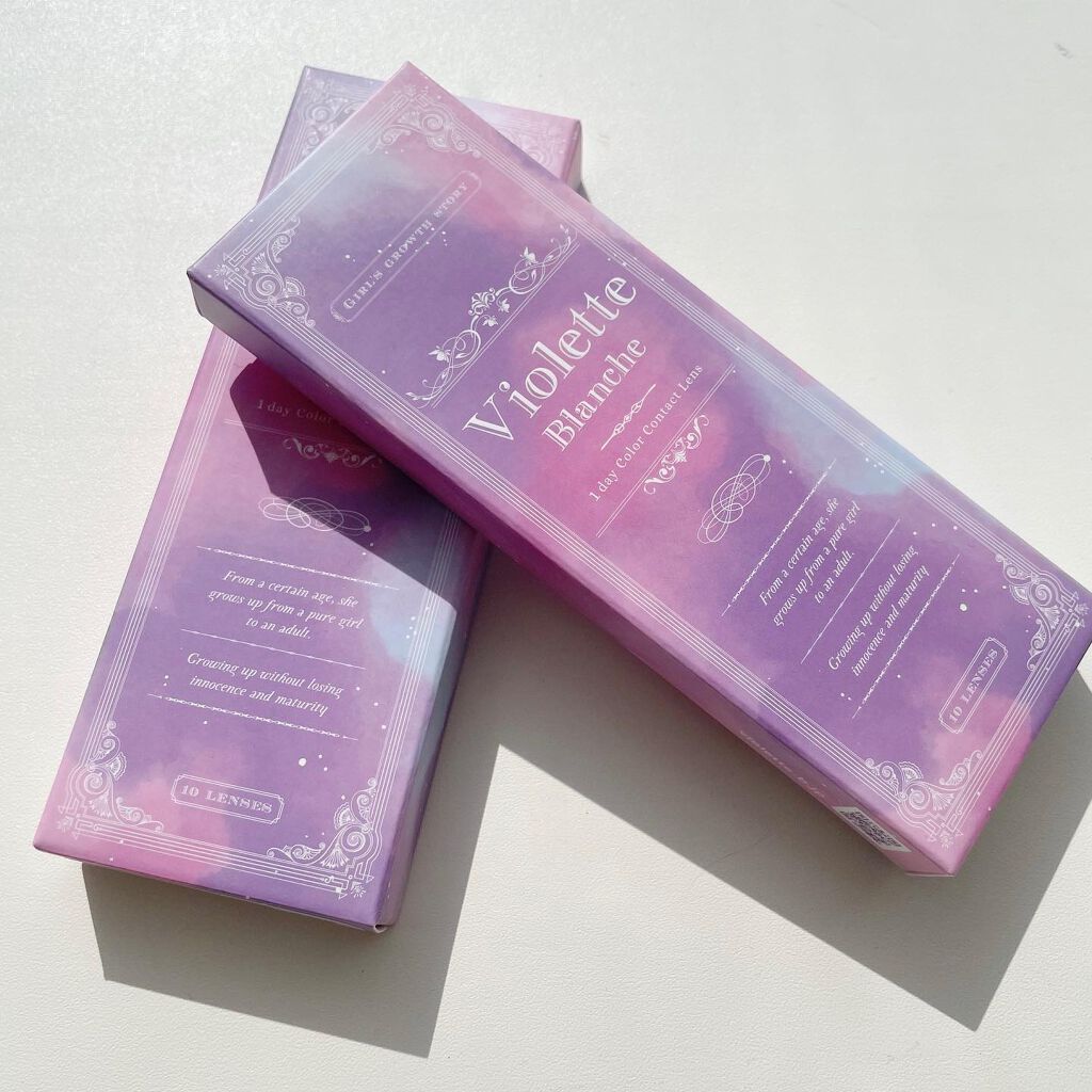 ヴィオレットブランシュ/ヴァイオレットブランシュ/カラーコンタクトレンズを使ったクチコミ（2枚目）