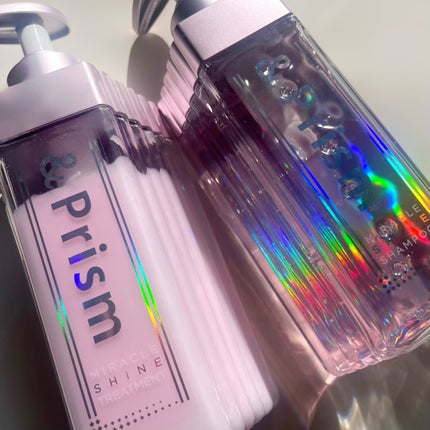 ミラクル シャイン シャンプー/ヘアトリートメント/&Prism/市販シャンプーを使ったクチコミ(1枚目)