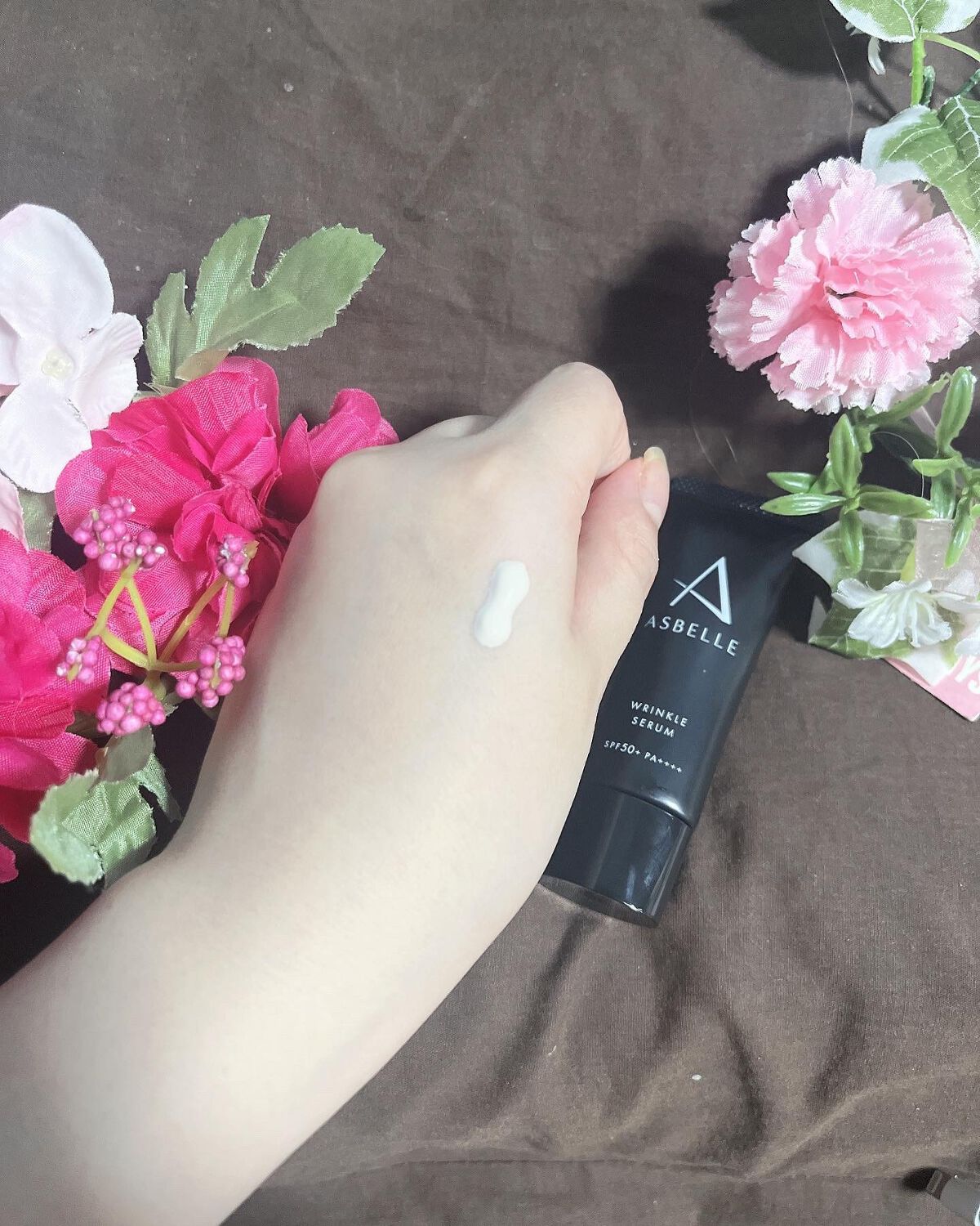 リンクルセラム/ASBELLE/フェイスクリームを使ったクチコミ（2枚目）