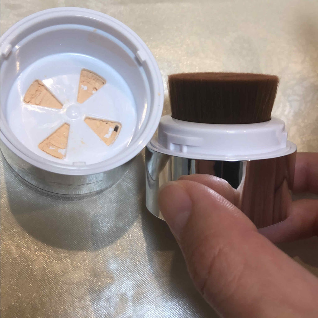 スキンエクスパートパウダー/m.m.m/ルースパウダーを使ったクチコミ（2枚目）