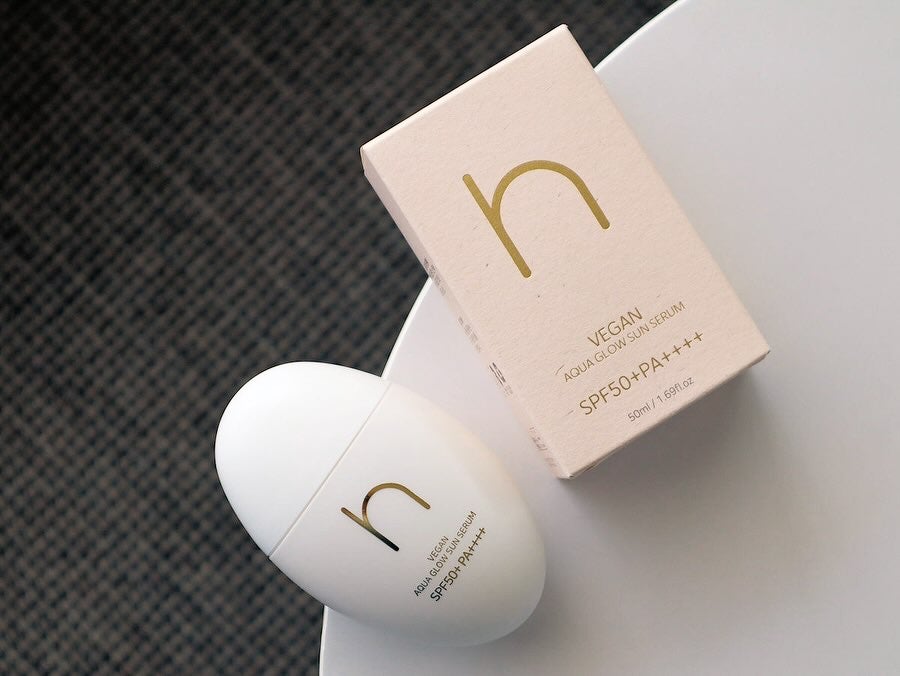 ヴィーガンアクアグロウサンセラム/HAMEL/日焼け止めローションを使ったクチコミ(1枚目)