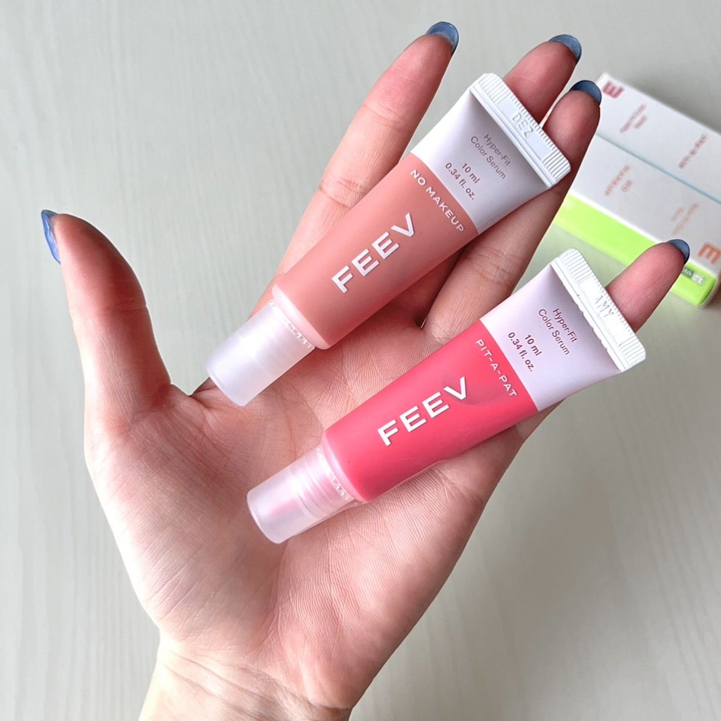 カラーセラムミニ/FEEV/リキッドチークを使ったクチコミ(4枚目)
