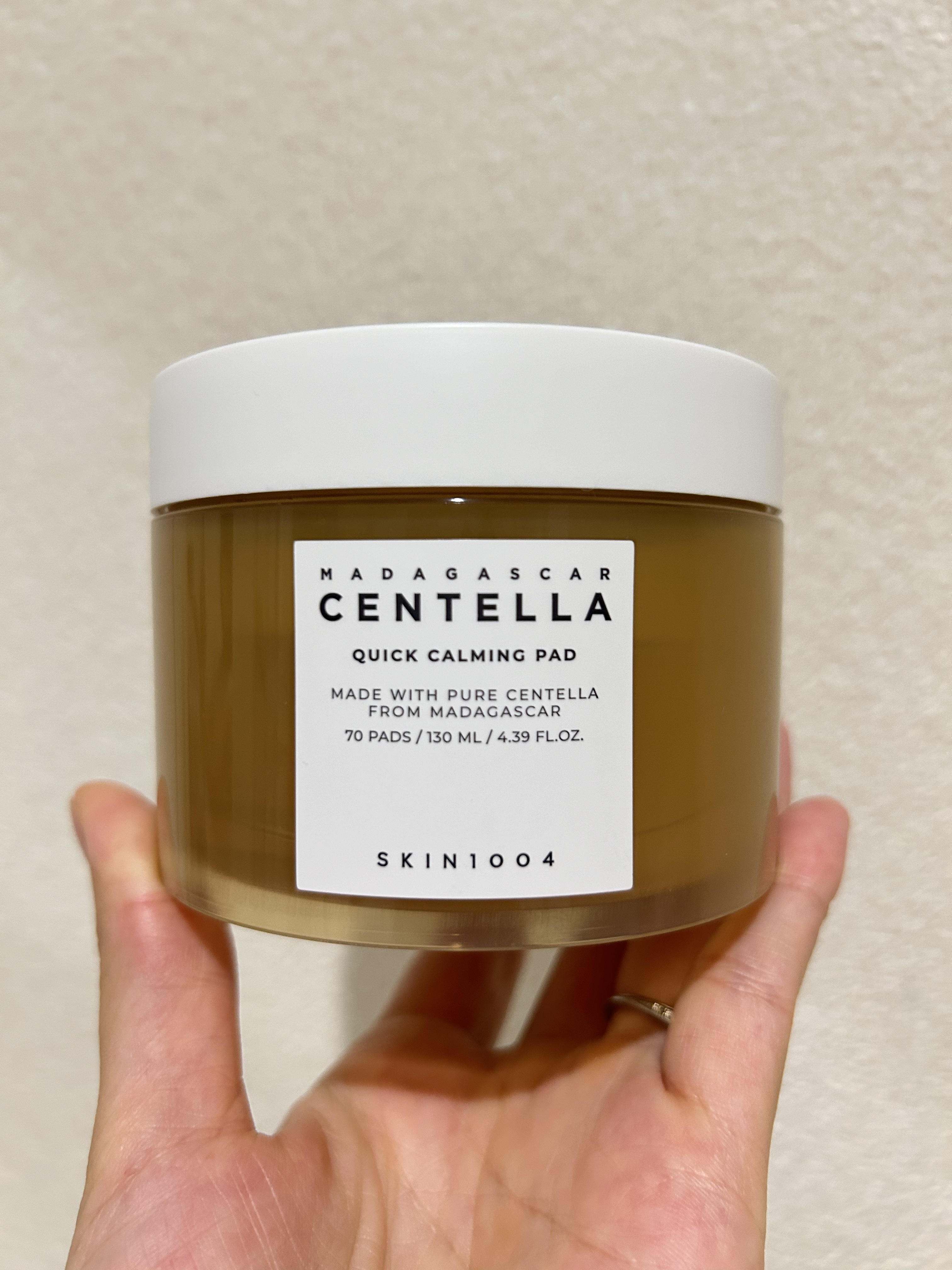 センテラ クイックカーミングパッド/SKIN1004/トナーパッドを使ったクチコミ（1枚目）